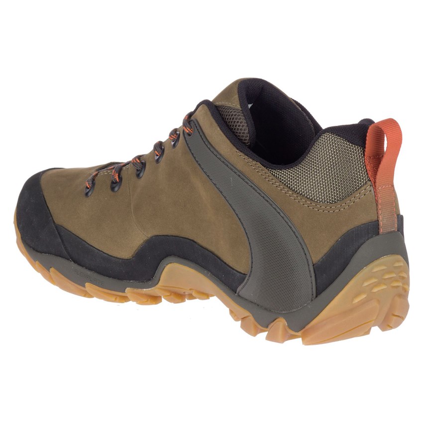 Chaussures Randonnée Merrell Chameleon 8 Stretch Waterproof Vert Foncé Olive Homme | B.C.SWVC